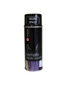 Esmalte Spray Negro Opaco Tricolor  485ml