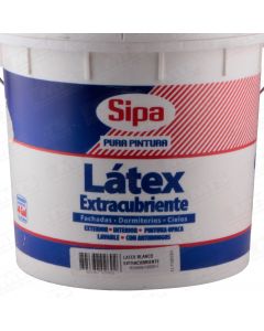 LATEX EXTRACUBRIENTE BLANCO SIPA 4GL